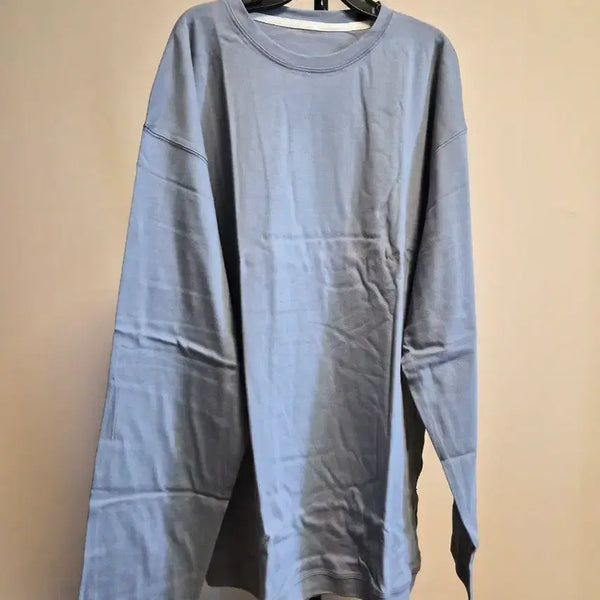 [BUNJANG] Men's Blue Cotton T-Shirt XXL / (새상품)블루 남성 면티셔츠 XXL