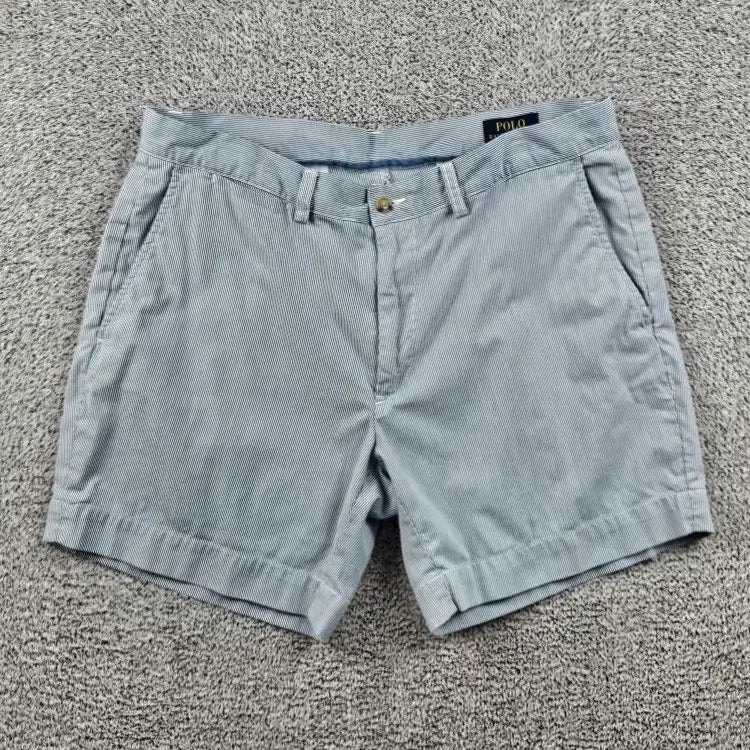 [BUNJANG] Polo Ralph Lauren Stripe Shorts 34" / 폴로랄프로렌 스트라이프 쇼츠 반바지 ( 34" ) / 12528