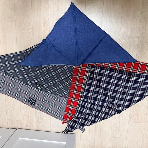 [BUNJANG] Triangle Scarf Handkerchief / 삼각 스카프 손수건