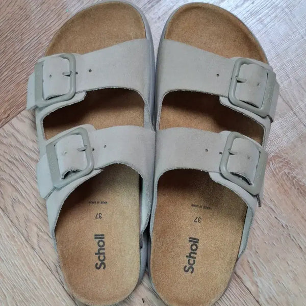 [BUNJANG] Cork Platform Slippers / 숄 37 235 코르크 슬리퍼