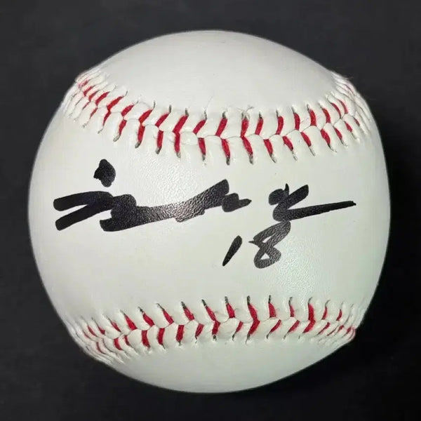 [BUNJANG] Samsung Lions Won Tae-in Signed Baseball (Plain Ball) / 삼성 라이온즈 원태인 싸인볼 (무지볼)