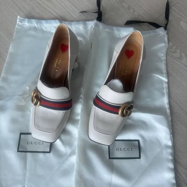 [BUNJANG] Gucci Marmont Loafers Pearls / 구찌 마몬트 로퍼