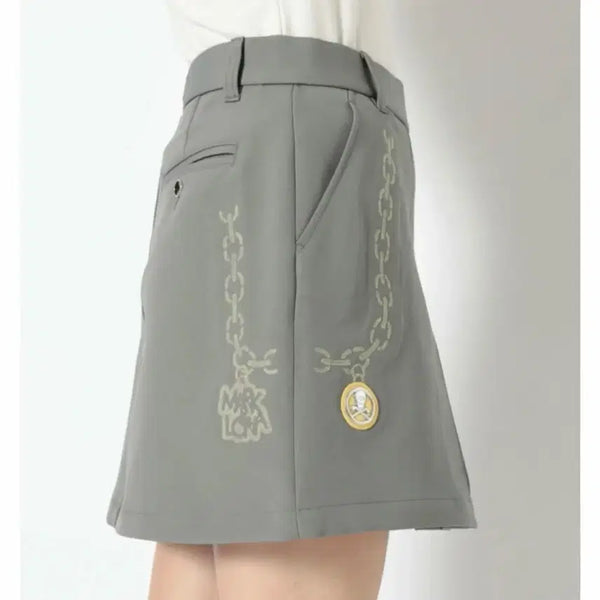 [BUNJANG] Mark &ロナ Pleated Skirt with Belt / 마크앤로나 골프웨어 플리츠 스커트 벨트 주름치마