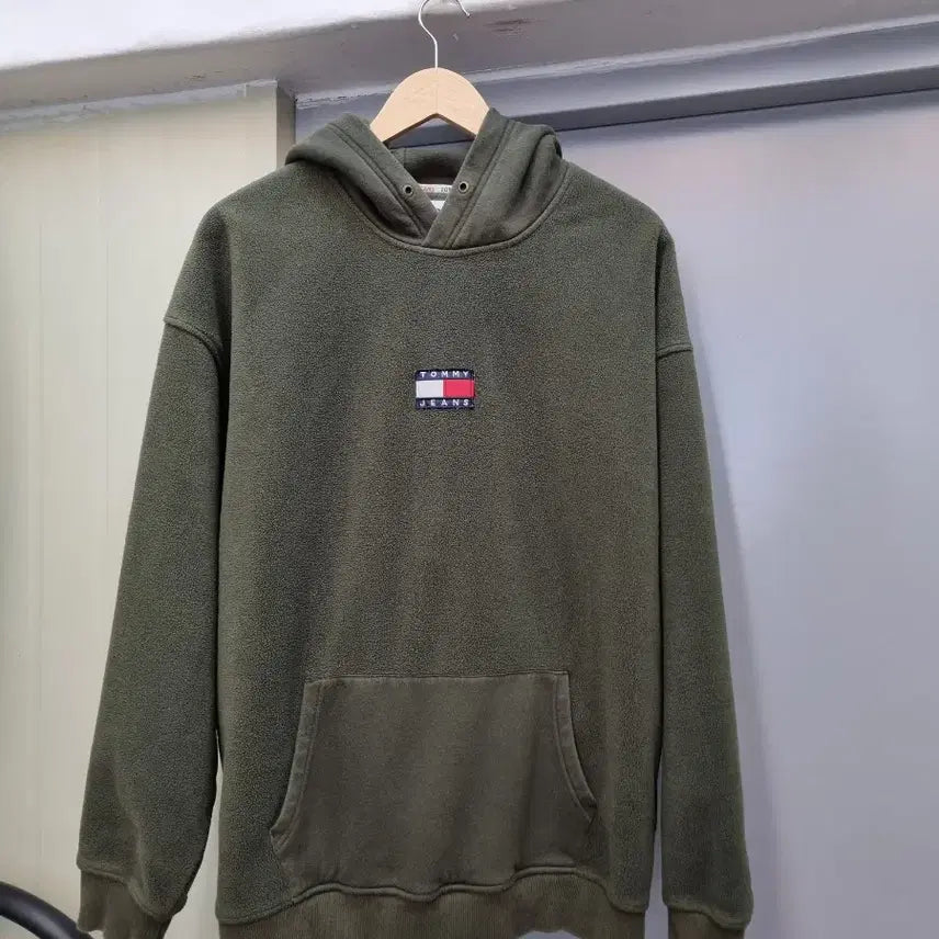 [BUNJANG] Tommy Hilfiger Fleece Hoodie L / 타미힐피거 후리스 후드티 L