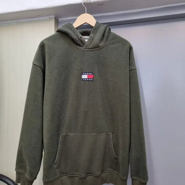 [BUNJANG] Tommy Hilfiger Fleece Hoodie L / 타미힐피거 후리스 후드티 L