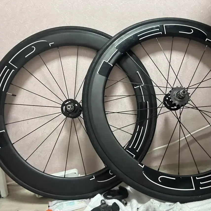 [BUNJANG] CSC60 Rim Wheelset Gloss Finish Decal / 개급처 csc60림 헤드데칼 휠셋 유광작업함