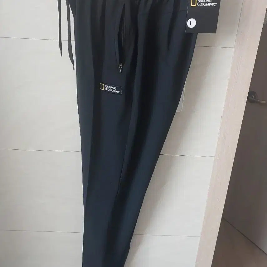 [BUNJANG] National Geographic Men's/Women's Cooling Pants L Black / 내셔널 지오그래픽 여름용 냉감팬츠 L 새상품 블랙