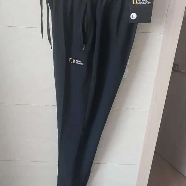 [BUNJANG] National Geographic Men's/Women's Cooling Pants L Black / 내셔널 지오그래픽 여름용 냉감팬츠 L 새상품 블랙