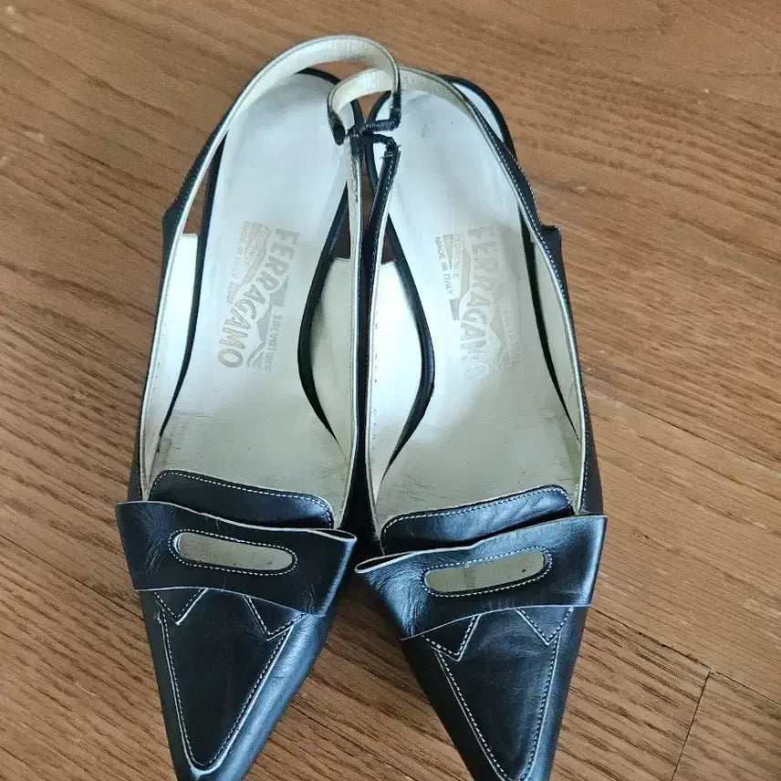 [BUNJANG] Salvatore Ferragamo Black Pumps Heels / 페라가모 블랙 펌프스 힐