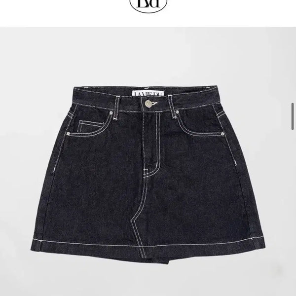 [BUNJANG] Rabidou Denim Skirt Shorts / 라비두 데님 치마 바지 청치마 반바지