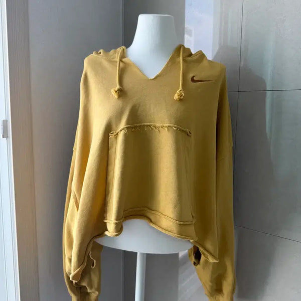 [BUNJANG] Nike Yellow Hoodie Size 95 / 나이키 후드티 옐로우 95
