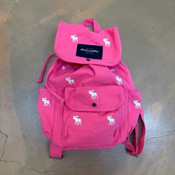 [BUNJANG] Abercrombie & Fitch Cotton Backpack / 아베크롬비 백팩