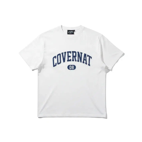[BUNJANG] Covernat Logo Short-Sleeve T-Shirt (Men's M) / 남성M/ 커버낫 로고 반팔티셔츠WT 29-49