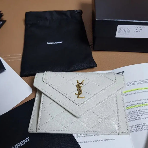 [BUNJANG] Saint Laurent Gaby Flap Card Holder / 생로랑 gaby 가비 플랩 카드지갑