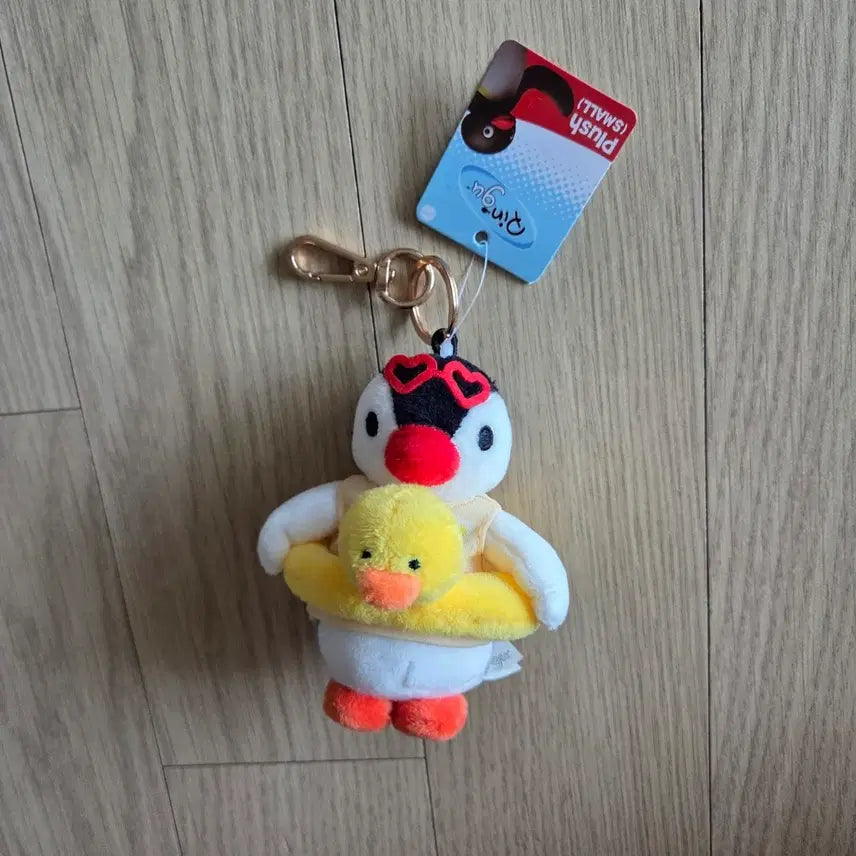 [BUNJANG] Pinga Duck Tube Keychain 10cm Doll Charm / 핑가 오리 튜브 가방고리 10cm 인형 키링 핑구