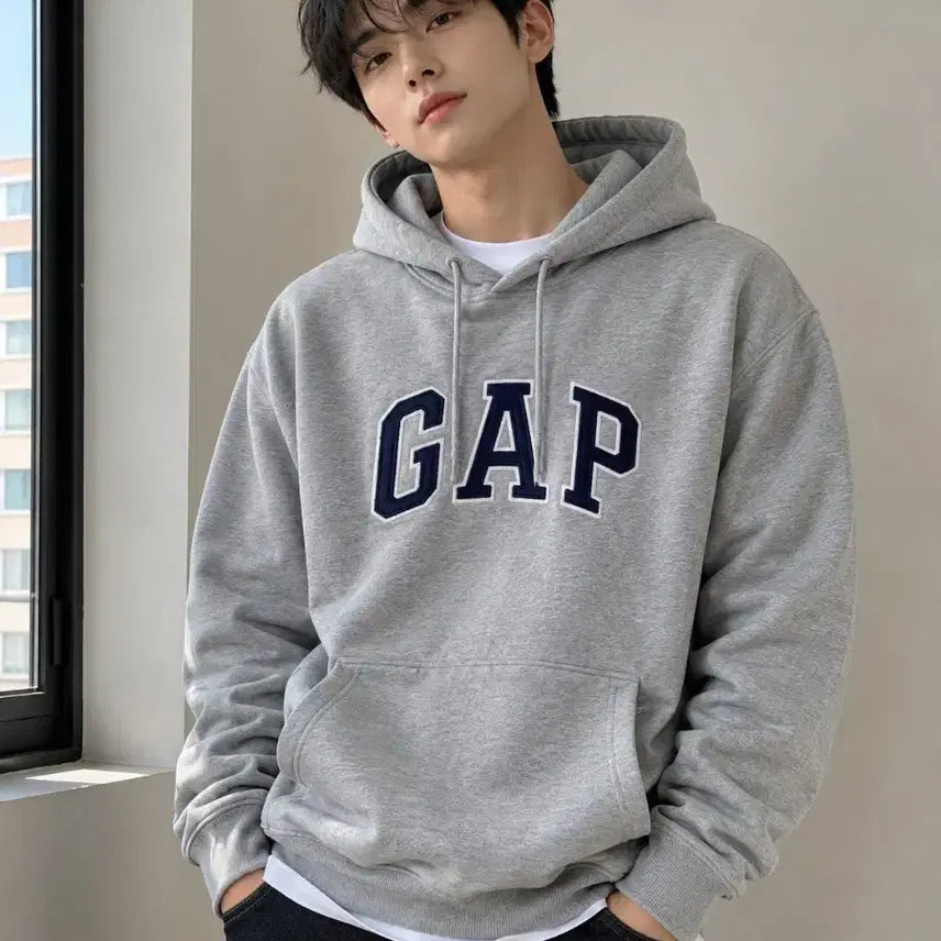 [BUNJANG] GAP Grey Hoodie / GAP 후드티 그레이