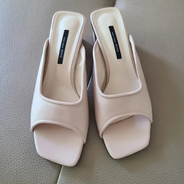 [BUNJANG] Sobo 5cm Mule Slippers / 소보 5cm 슬리퍼 뮬  245 (39,000원 제품 새것)