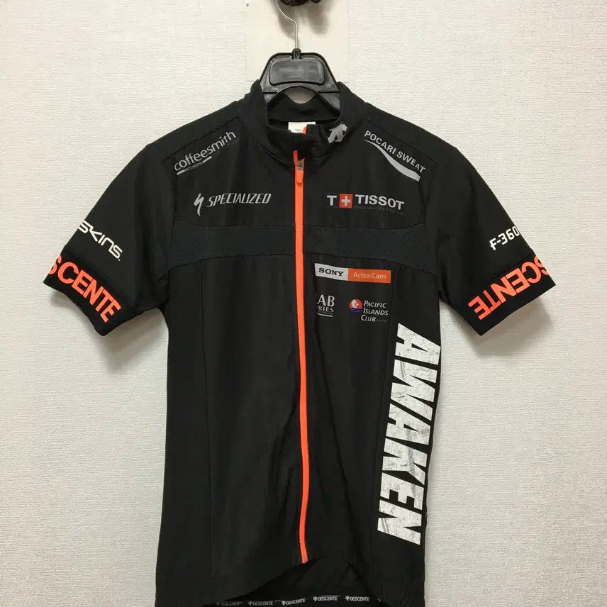 [BUNJANG] Descente Women's Short Sleeve Cycling Jersey / 데상트 여성 사이클 저지 반팔 기능성 자전거의류