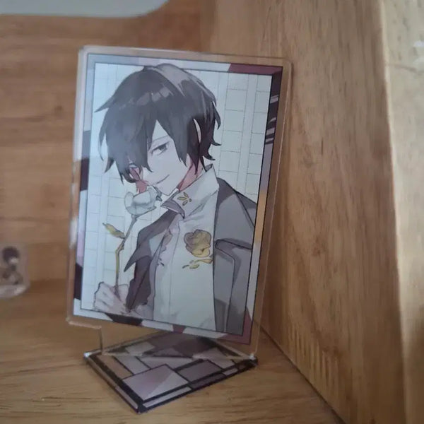 [BUNJANG] Bungo Stray Dogs Dazai Osamu Original Drawing Acrylic Stand / 문스독 몬호 스트레이독스 다자이 오사무 원화 아크릴 스탠드