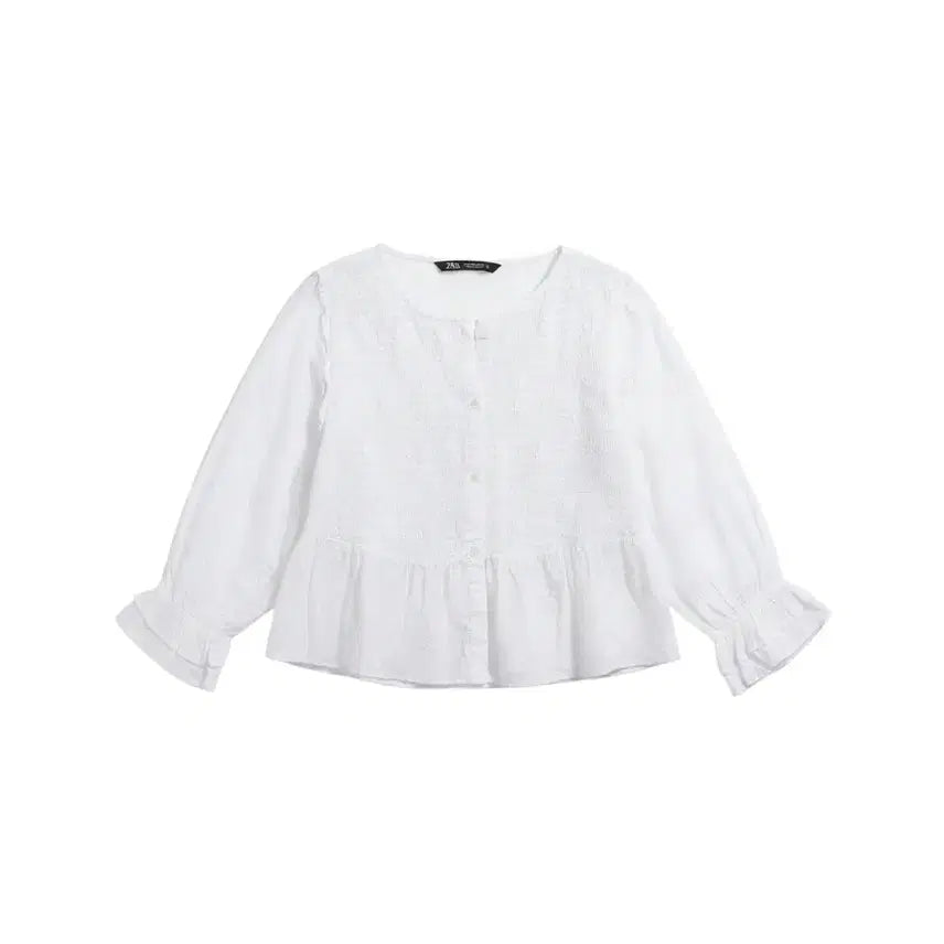[BUNJANG] Zara White Shirt Blouse Women's XL / 여성XL/ 자라 화이트 셔츠 블라우스 29-97