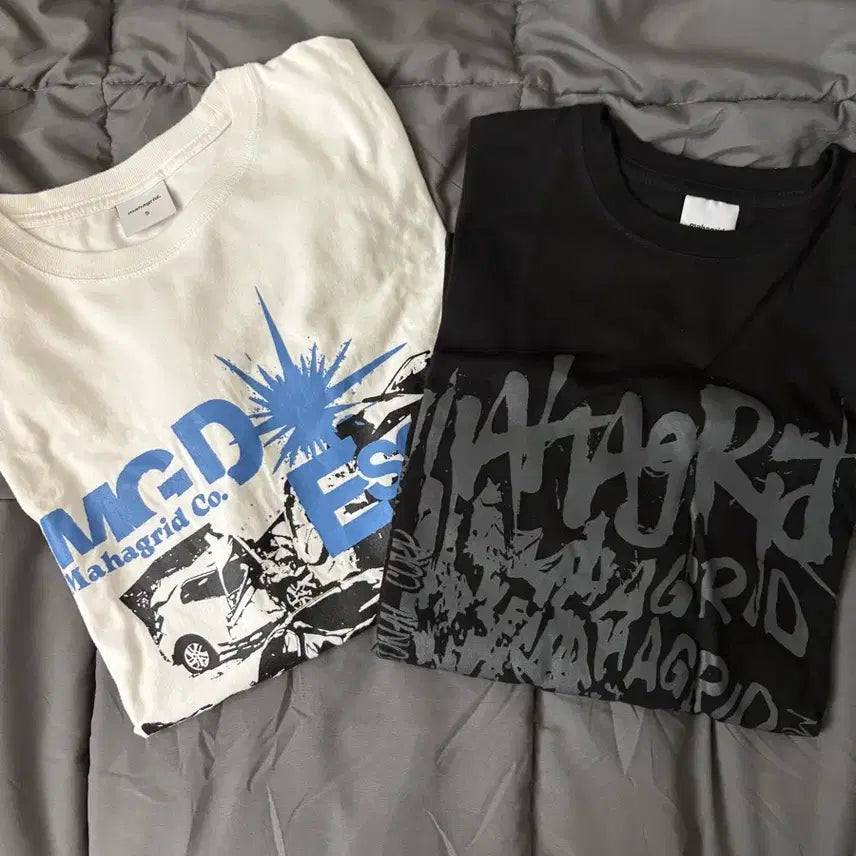 [BUNJANG] Magrid Short Sleeve T-Shirt Set Size S / 마하그리드 반팔 세트 S