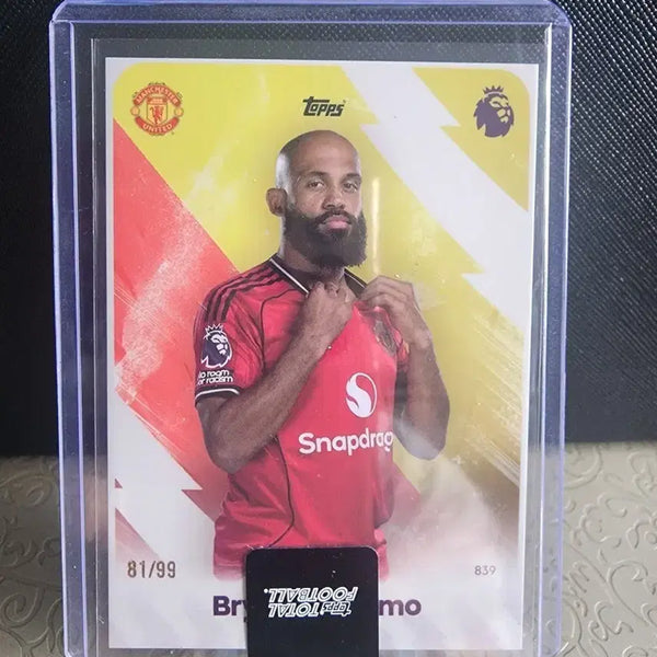 [BUNJANG] Manchester United Bryan Mbeumo 1999 Limited Edition 2026 Topps Total Football Football Card / 맨유 브라이언 음뵈모 99한정 2026 탑스 토탈풋볼 축구카드