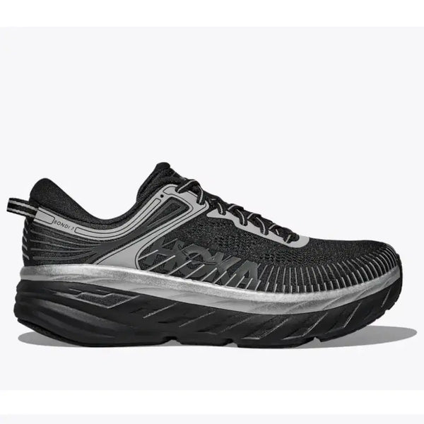 [BUNJANG] Hoka Bondi 7 Running & Trekking Shoes - Black/Metal, Size 260 / [260] 호카 본디