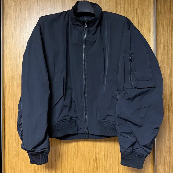 [BUNJANG] COOR Stand Collar MA-1 Black M / 쿠어 스탠드 카라 ma-1 블랙 M