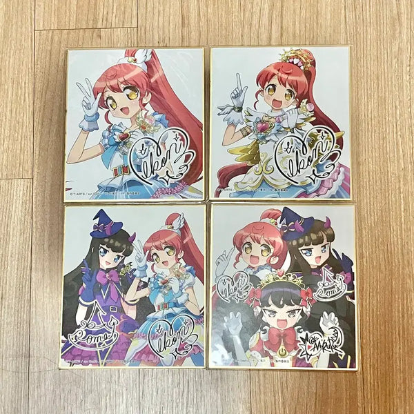 [BUNJANG] Pripara Aromageddon Mikang Autographed Shikishi Bundle Set / 일괄) 프리파라 아로마겟돈, 미캉 싸인 색지