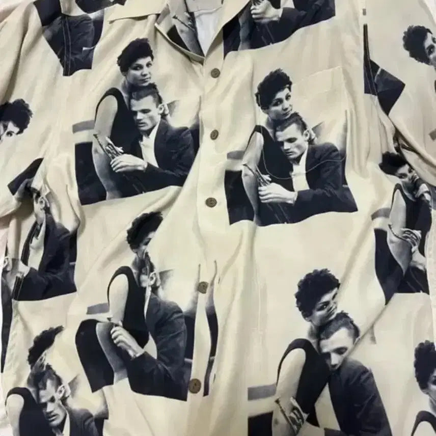 [BUNJANG] Wacko Maria Cha Baker Rayon Shirt Size L / 와코마리아 챗베이커 레이온 셔츠 L사이즈판매