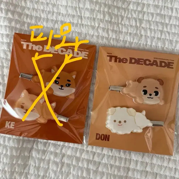 [BUNJANG] Day6 'The DECADE' Hairpin / 데이식스 헤어핀 돈