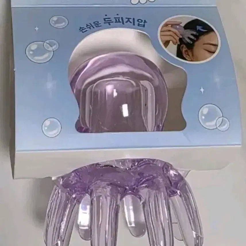 [BUNJANG] Jellyfish Scalp Massager Tool / 해파리 두피 마사지기 문어괄사st 해파리괄사