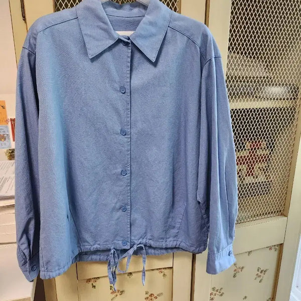 [BUNJANG] WOODWOOD Linen Shirt Jacket / 우드우드 린넨 셔츠자켓