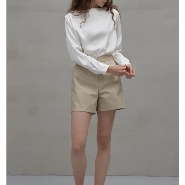 [BUNJANG] LANG5 Rian Chino Shorts / 랭5 리안 치노 쇼츠 반바지 슬랙스 팬츠 LANG5