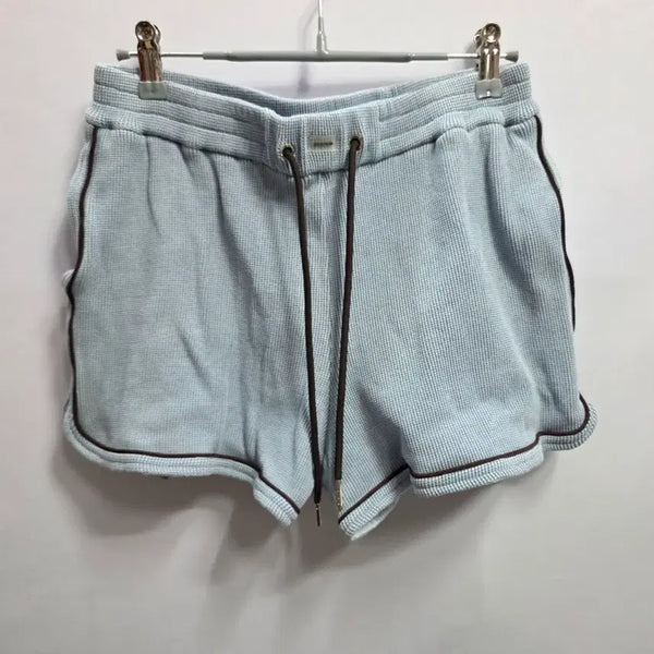 [BUNJANG] System Women's Waffle Shorts Light Blue / [한섬 시스템] 시스템 여성 와플 반바지 라이트 블루 2025년