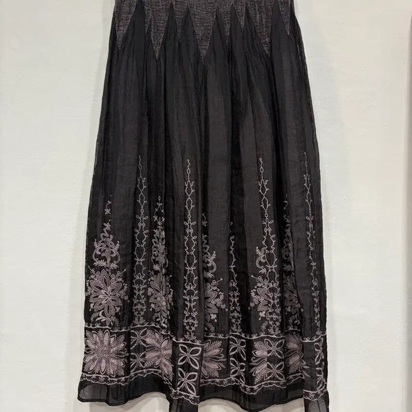 [BUNJANG] Japanese Vintage Ethnic Midi Skirt / 일본빈티지 에스닉 미디 스커트