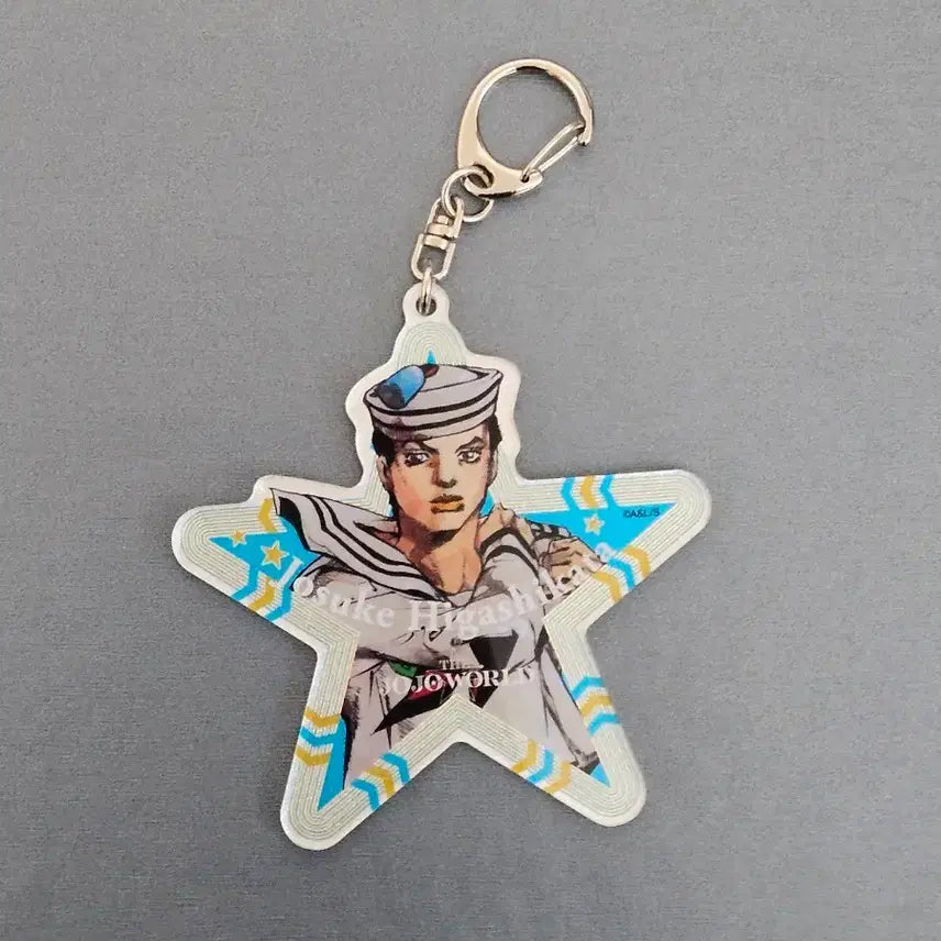 [BUNJANG] JoJo's Bizarre Adventure Part 8 Josuke Higashikata Star Keychain / 죠죠월드 8부 히가시카타죠스케(8스케) 별 키링 죠죠의 기묘한 모험