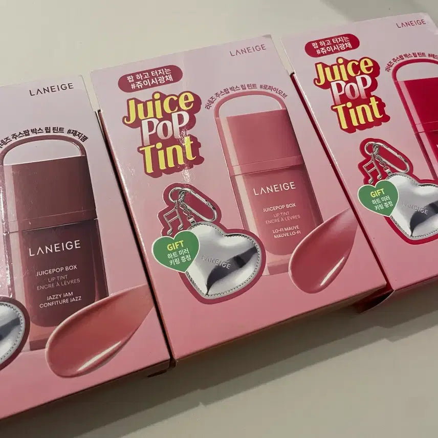 [BUNJANG] LANEIGE Juice Pop Box Lip Tint Red Classic / 라네즈 주스팝 박스 립 틴트 기획 새상품 레드클래식