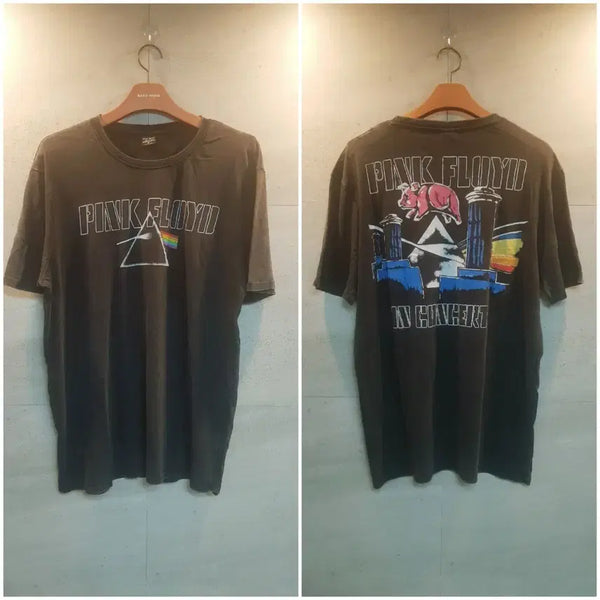 [BUNJANG] Pink Floyd Band Graphic T-Shirt / Pink Floyd. 굿즈 정품. 밴드 반팔티.