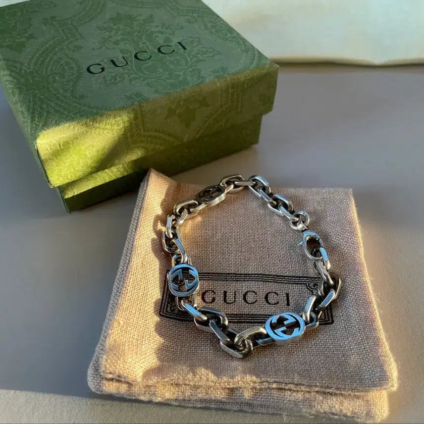 [BUNJANG] Gucci Sterling Silver Bracelet / 구찌 순은 팔찌