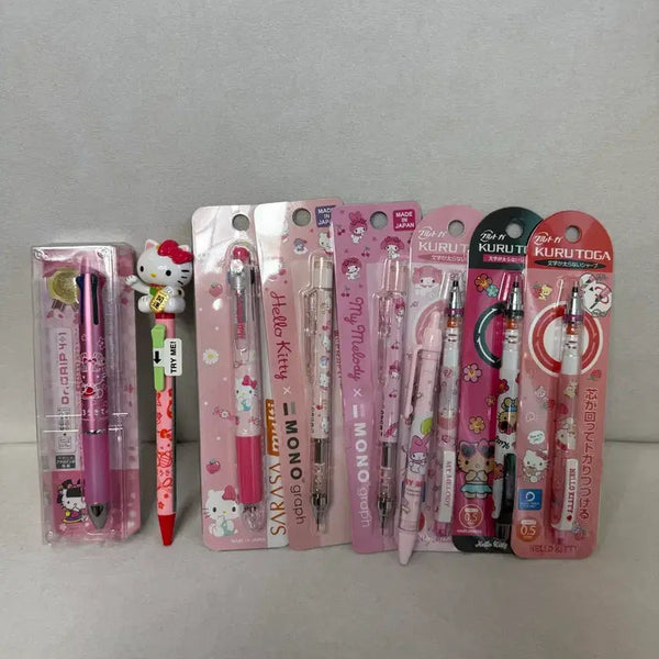 [BUNJANG] Sanrio Dr. Grip, MonoGraph, Shake Mechanical Pencil & Ballpoint Pen Set / 산리오 닥터그립 산리오 샤프 볼펜 키티 볼펜 마멜 샤프 마멜 볼펜