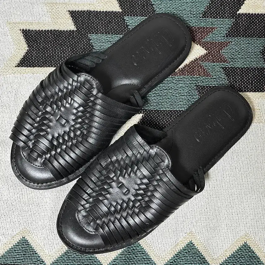 [BUNJANG] Chubasco Montserrat Leather Sandals Black / 츄바스코 몬세라트 가죽샌들 블랙 255~260