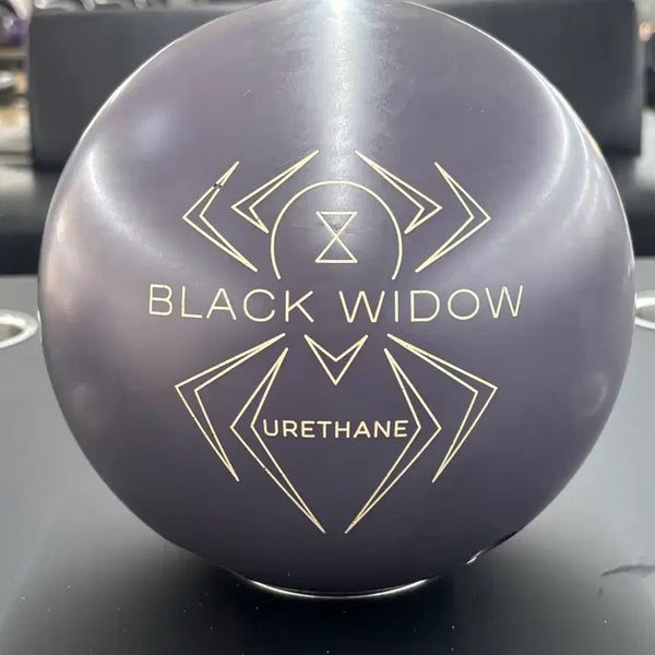[BUNJANG] Black Widow Gray Solid Urethane Bowling Ball 13lb / 블랙위도우 그레이 솔리드 우레탄 볼링공 13p