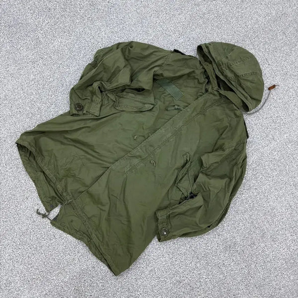 [BUNJANG] US Military M-65 Field Jacket / 실측확인 미군 후드 개파카 야상 자켓 0610J2
