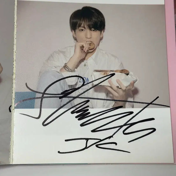 [BUNJANG] BTS Jungkook Signed Album / 방탄소년단 정국 싸인 앨범