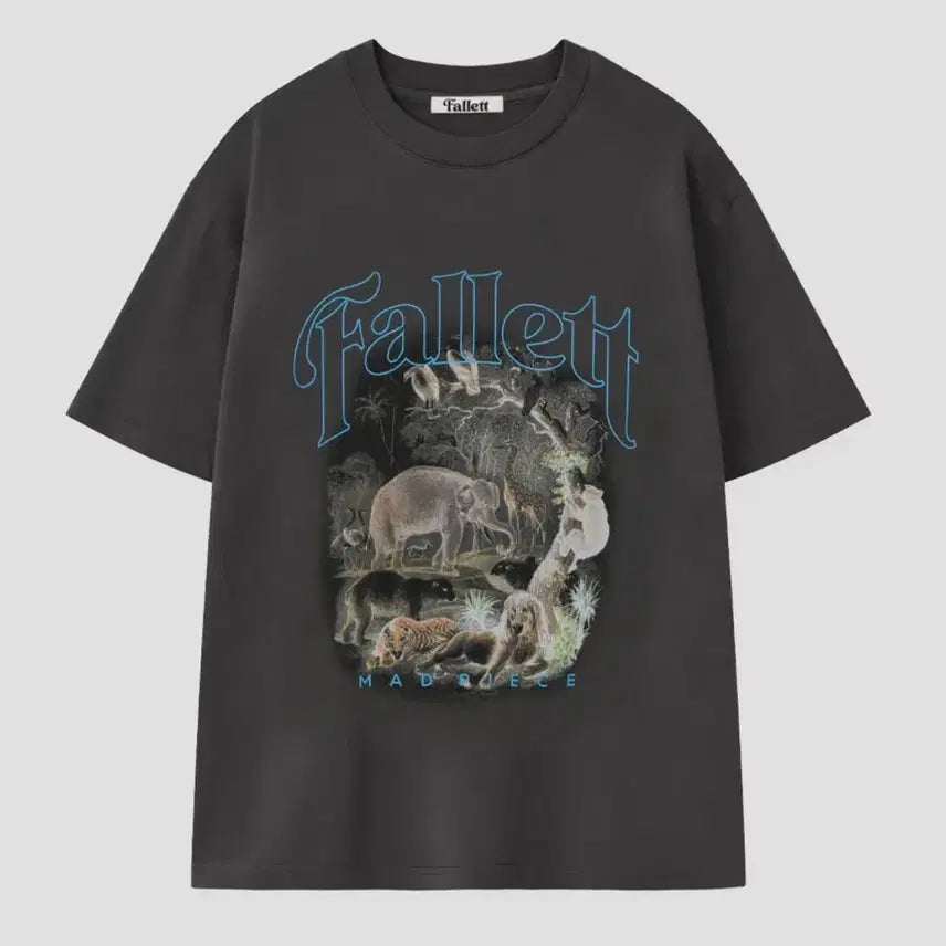[BUNJANG] Pallet Serengeti T-Shirt Charcoal XL / 팔렛 세렝게티 차콜 반팔티 XL