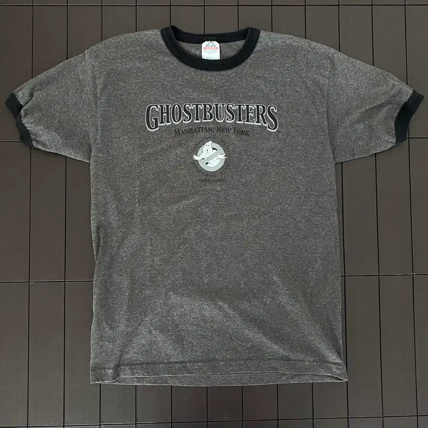 [BUNJANG] 00s Vintage Ghostbusters Ringer T-Shirt / (L) 00s 빈티지 고스트버스터즈 링거티 티셔츠