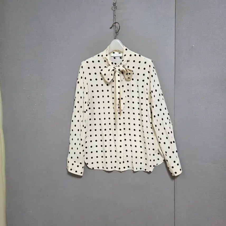 [BUNJANG] MICHAA Silk Blouse with Tote Pattern / 미샤 토트무늬 실크 블라우스 55  n6168