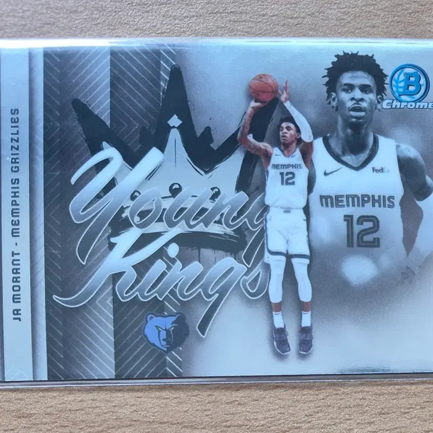 [BUNJANG] 2025-26 Topps Bowman Chrome Ja Morant Young King Insert Card / 2025-26 탑스 바우만크롬 멤피스 자 모란트 영킹 인서트카드