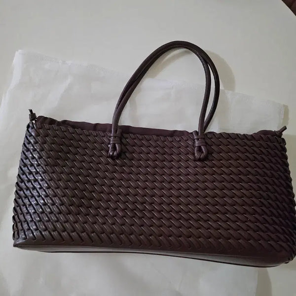 [BUNJANG] Woven Tote Bag / 새상품) 짜임백 위빙백 토트백